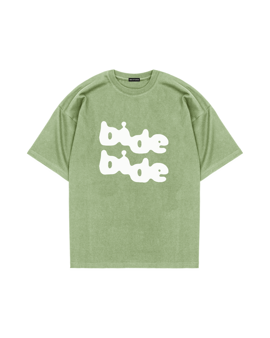 Light Sage Double Bide Tee